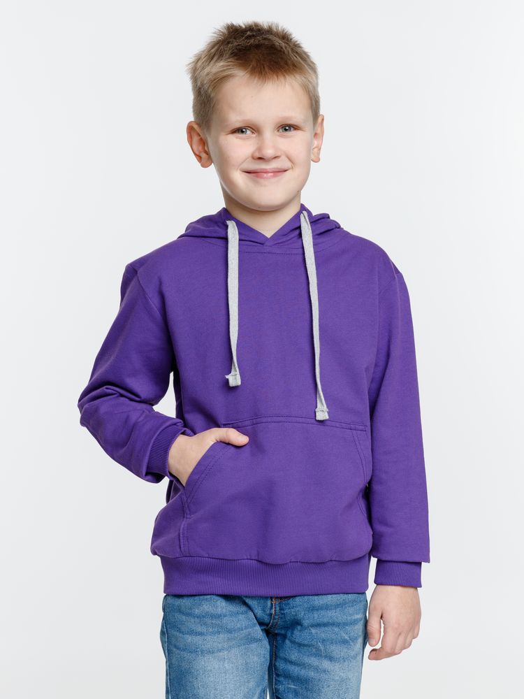 Толстовка с капюшоном детская Kirenga Kids, фиолетовая / Миниатюра модельного (1000)