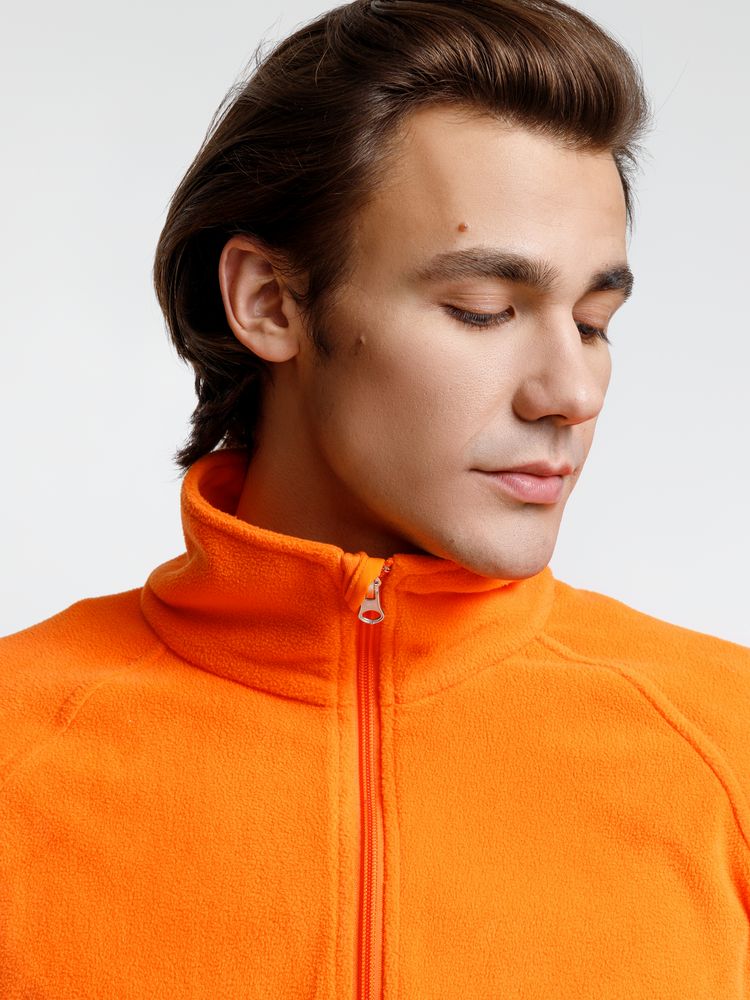 Куртка флисовая унисекс Fliska, оранжевая / Миниатюра модельного (1000)