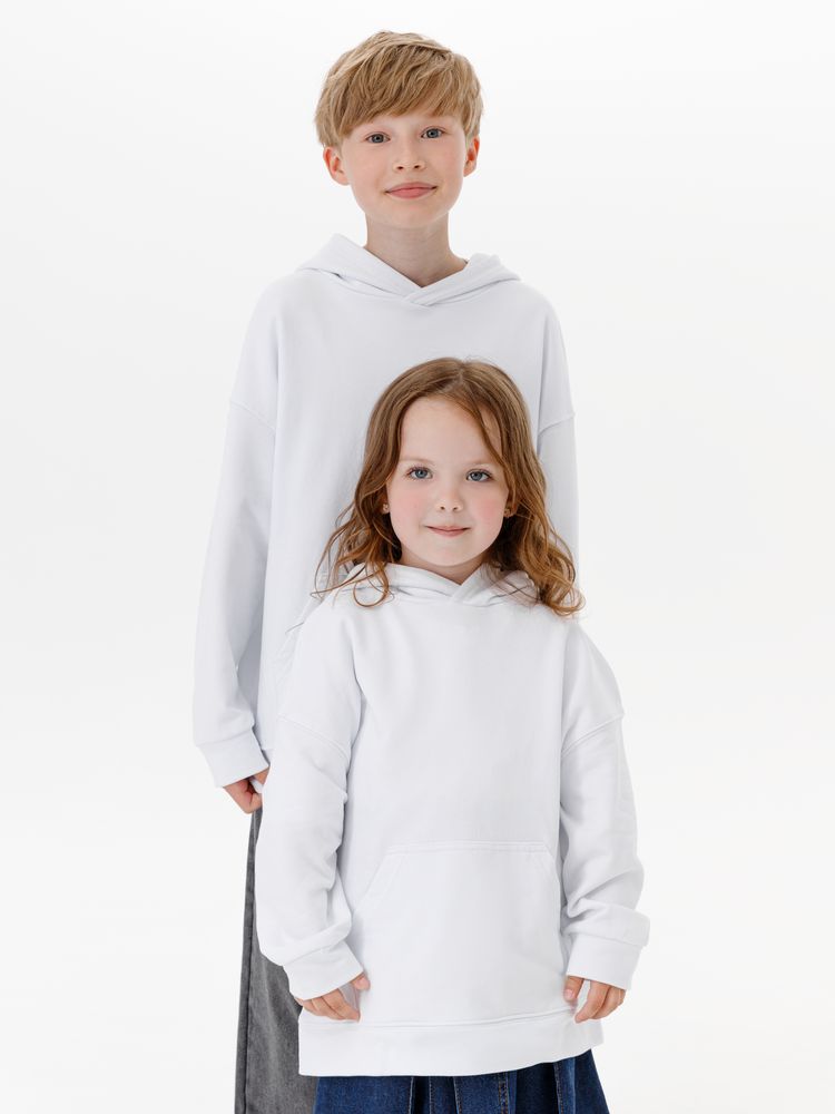 Худи детское оверсайз Houdini, белое / Миниатюра модельного (1000)