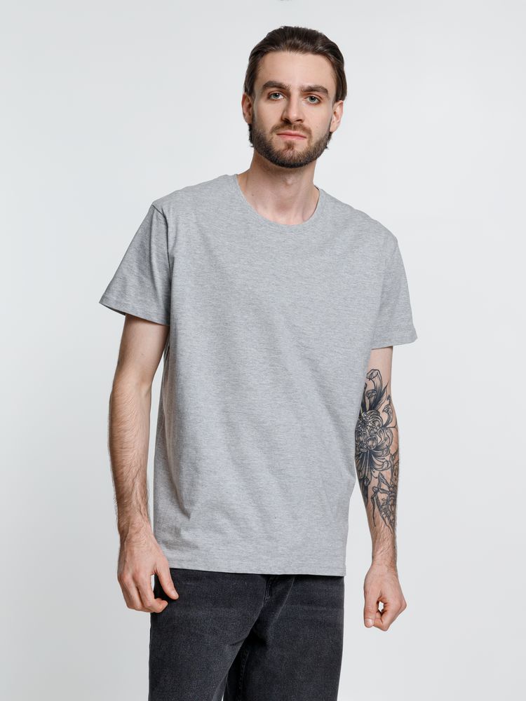 Футболка мужская Ankara, серый меланж / Миниатюра модельного (1000)
