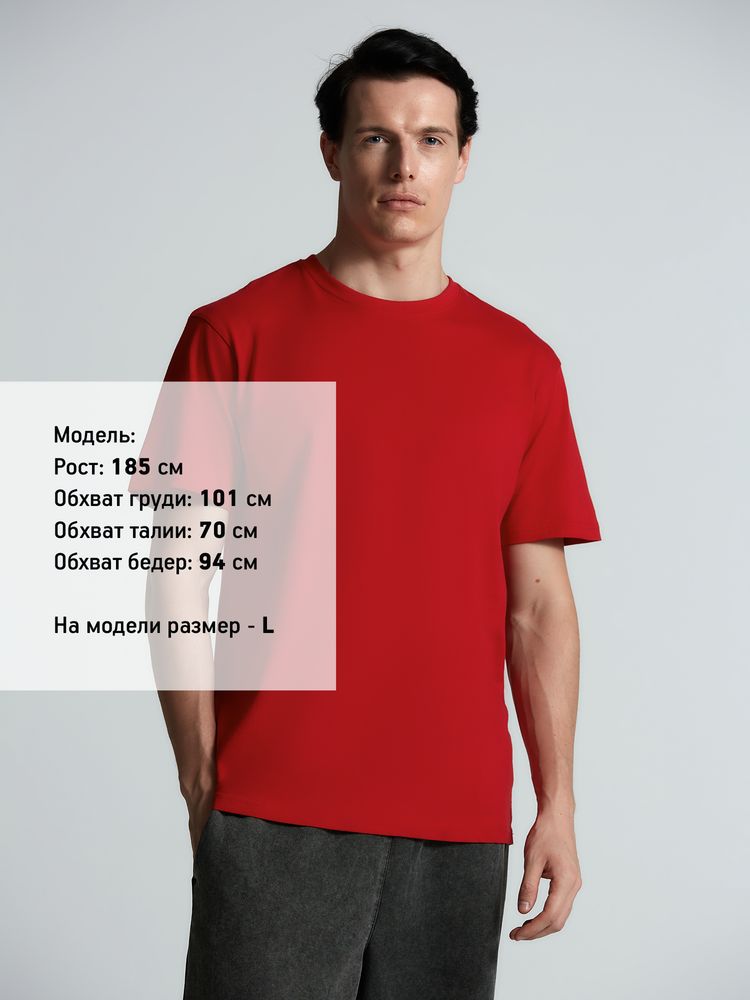 Футболка унисекс Streetwise, красная / Миниатюра модельного (1000)