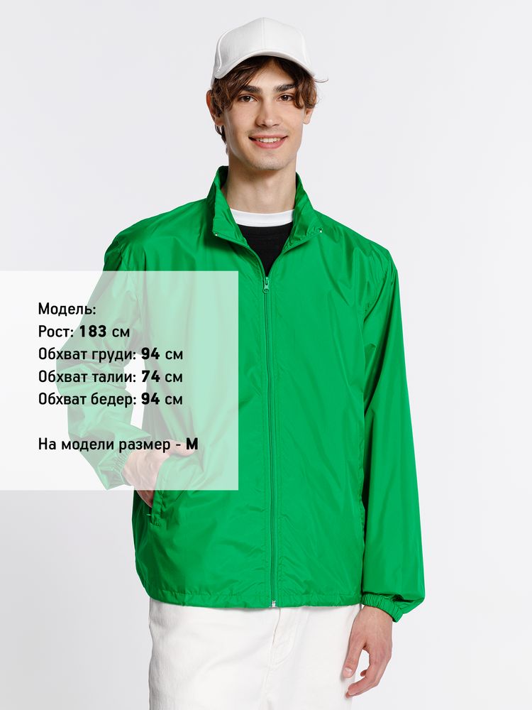 Ветровка Kivach, зеленая / Миниатюра модельного (1000)