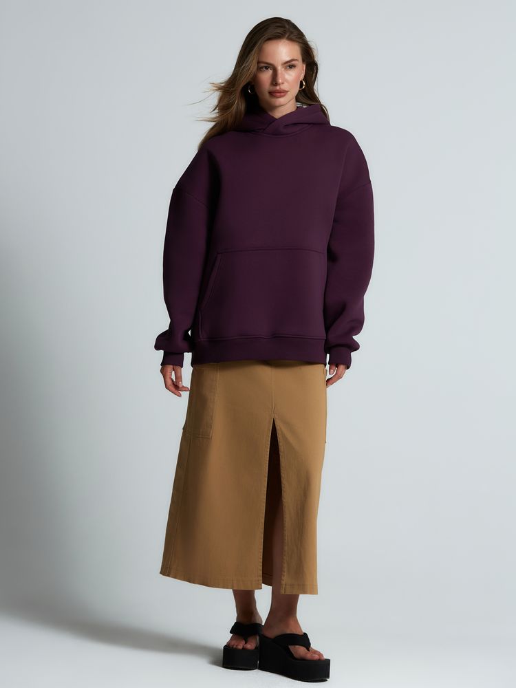 Худи Kulonga Oversize, фиолетовое / Миниатюра модельного (1000)