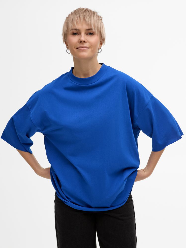 Футболка унисекс T1, синяя / Миниатюра модельного (1000)