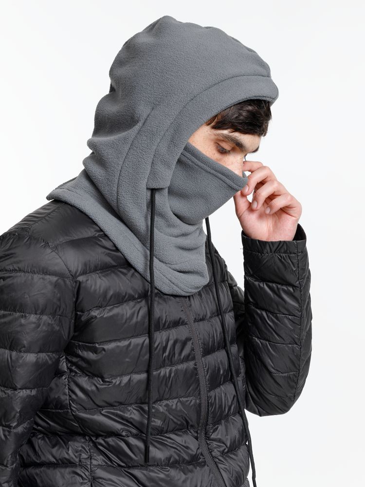 Балаклава-капюшон Nesse, серая / Миниатюра модельного (1000)