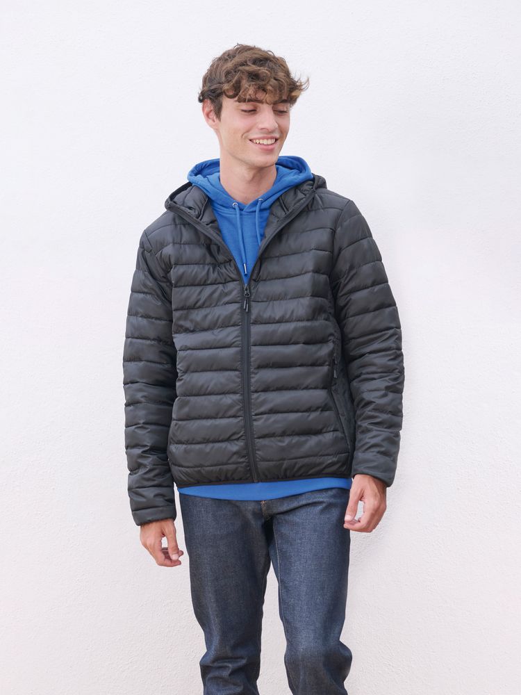 Куртка с капюшоном мужская Stream Men, темно-синяя / Миниатюра модельного (1000)