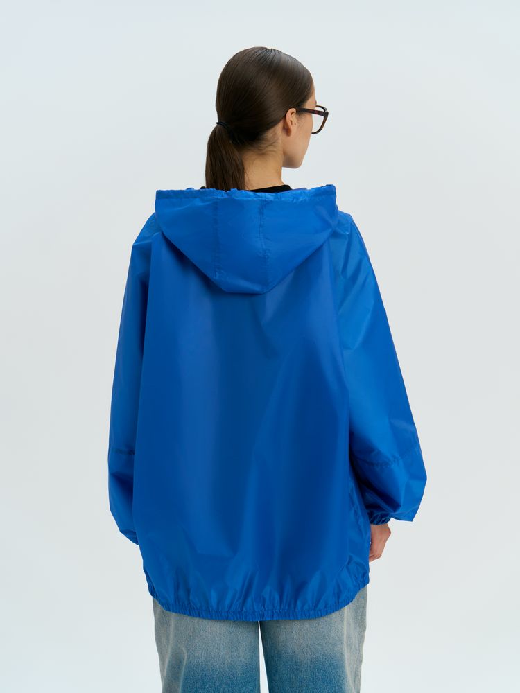 Дождевик-анорак Alatau, укороченный, синий, единый размер / Миниатюра модельного (1000)