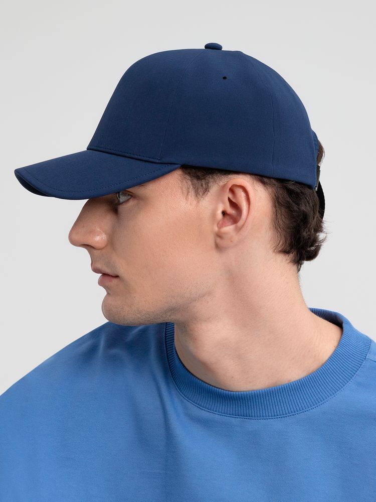 Бейсболка Kosmos, темно-синяя / Миниатюра модельного (1000)