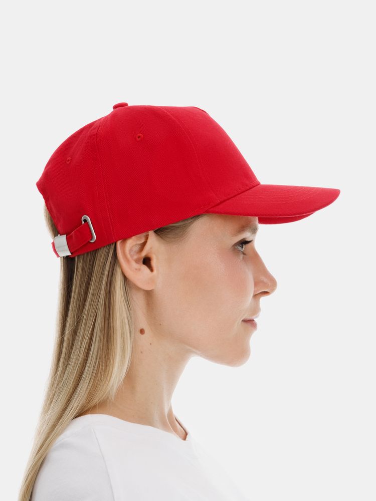 Бейсболка Long Beach, красная / Миниатюра модельного (1000)