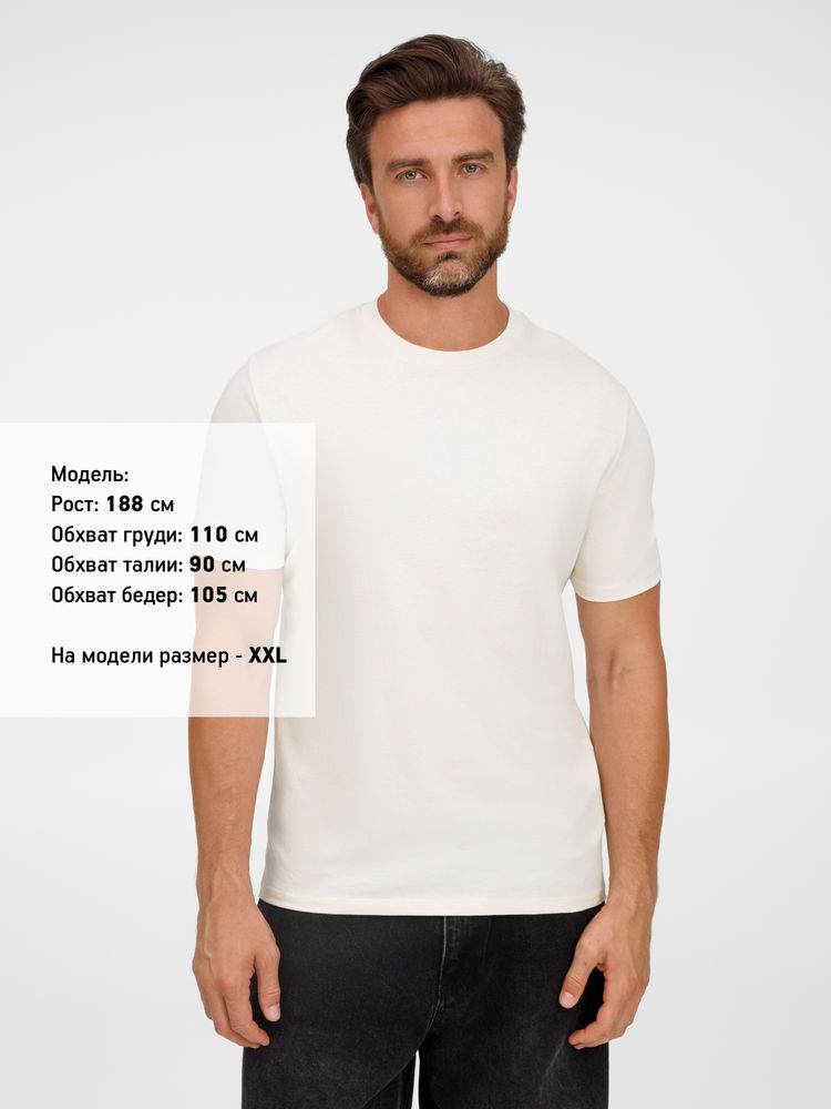 Футболка унисекс Legend, молочно-белая / Миниатюра модельного (1000)