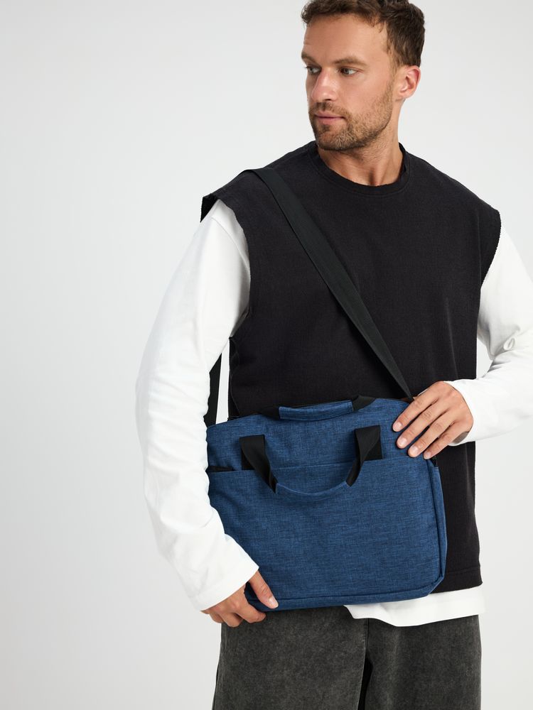 Сумка для ноутбука Delegate, синяя / Миниатюра модельного (1000)