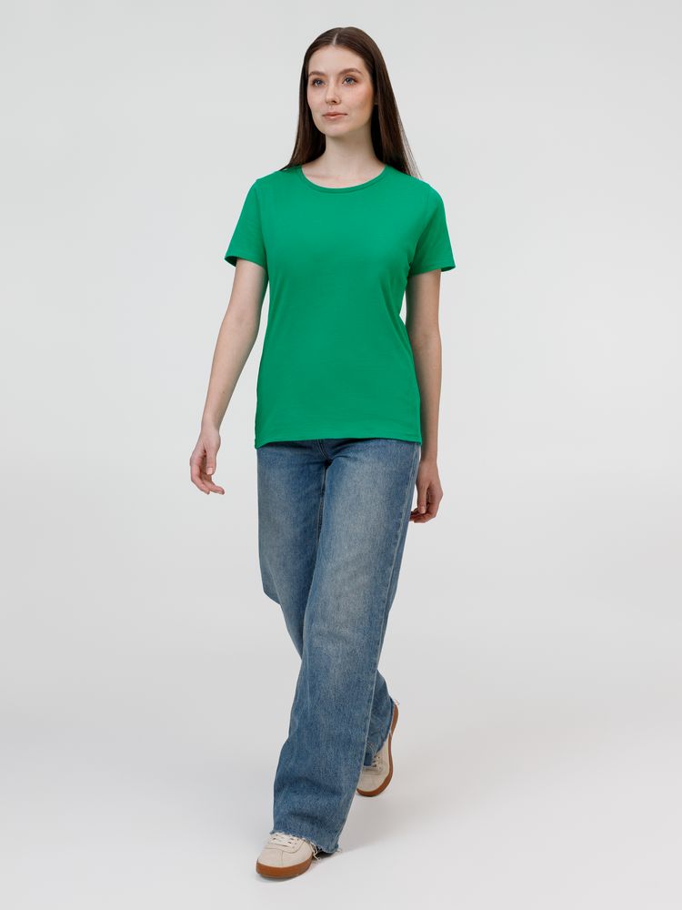 Футболка женская E190 ярко-синяя / Миниатюра модельного (1000)