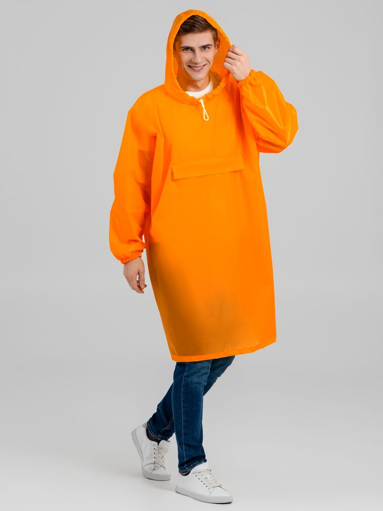 Дождевик-анорак Alatau, оранжевый неон / Миниатюра модельного (1000)