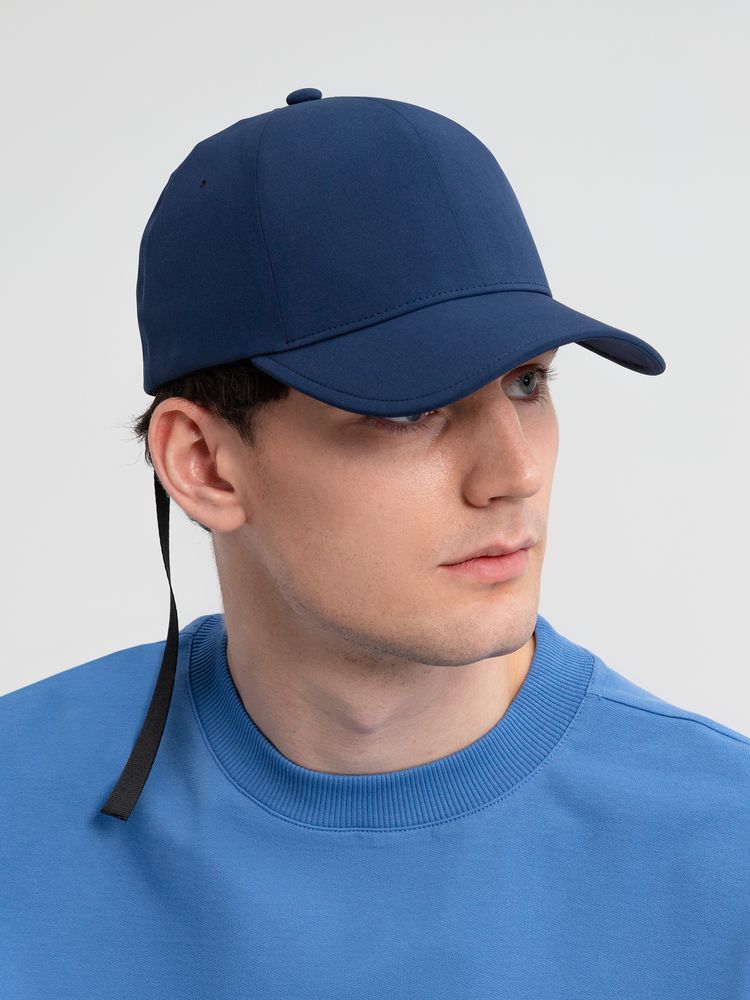 Бейсболка Kosmos, темно-синяя / Миниатюра модельного (1000)