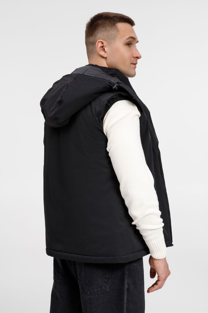 Жилет унисекс Sfera, черный / Миниатюра модельного (1000)