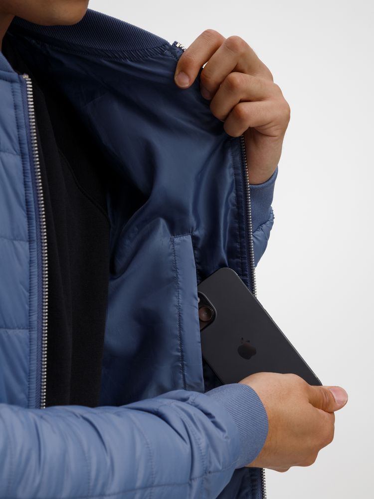 Куртка унисекс Warmbridge, синяя (джинс) / Миниатюра модельного (1000)