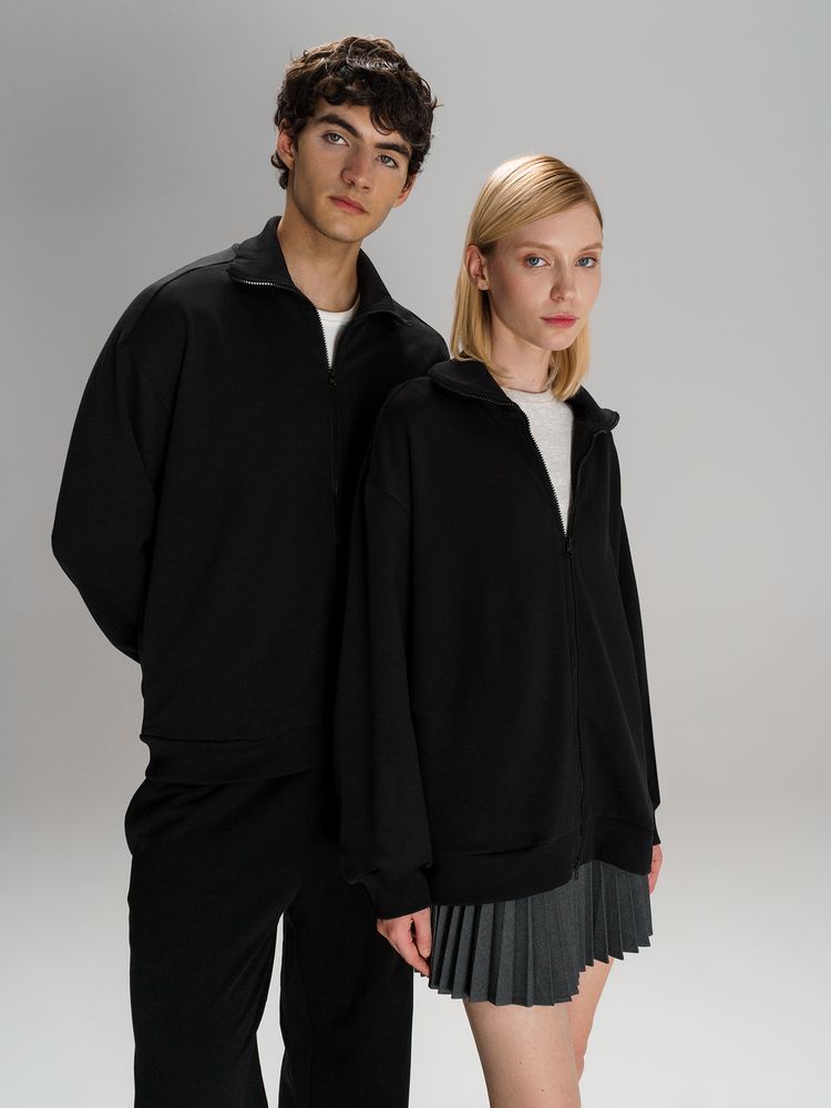 Толстовка унисекс Neofit, черная / Миниатюра модельного (1000)