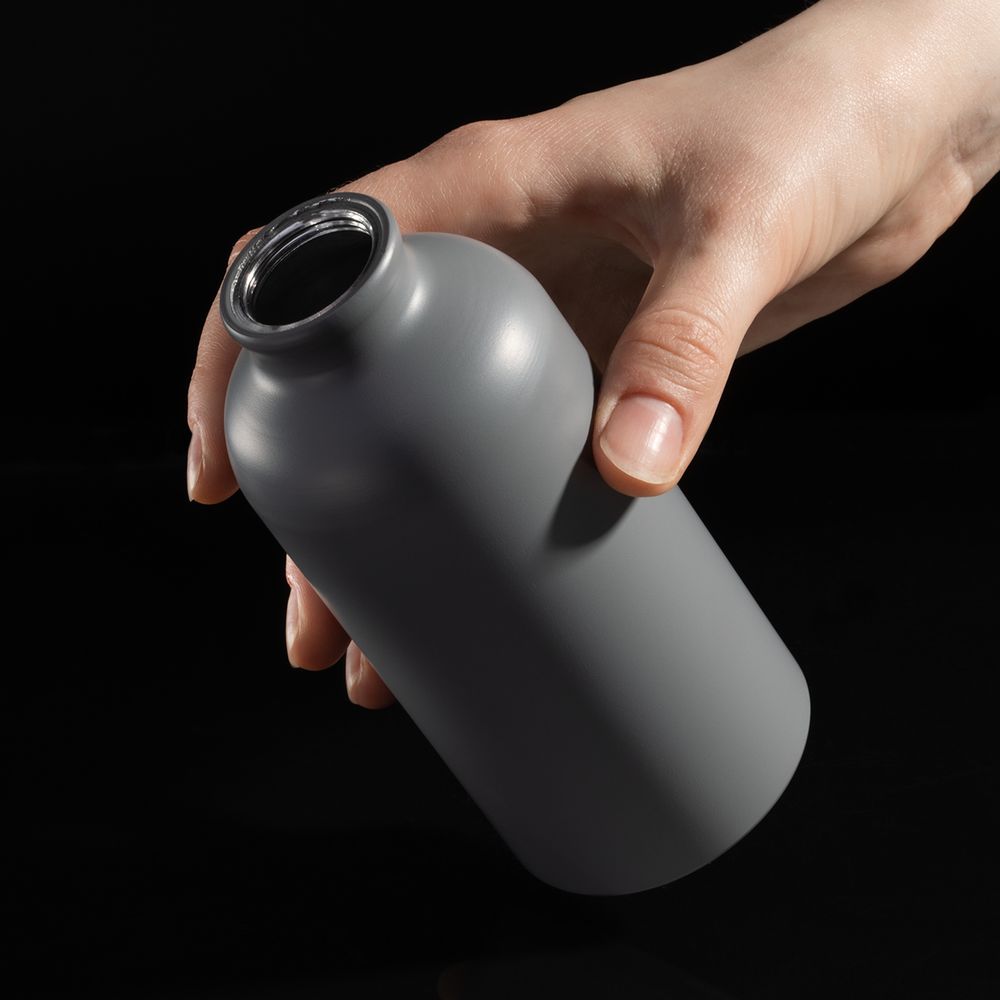 Бутылка для воды Funrun 400, серая / Миниатюра имиджевого (1000)