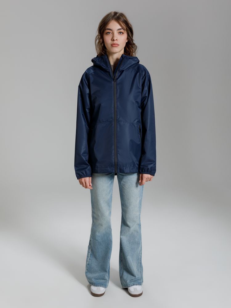 Куртка унисекс Nordvind DWR, темно-синяя / Миниатюра модельного (1000)