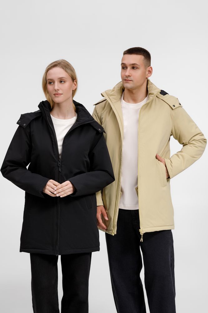 Куртка-парка унисекс Sfera, черная / Миниатюра модельного (1000)