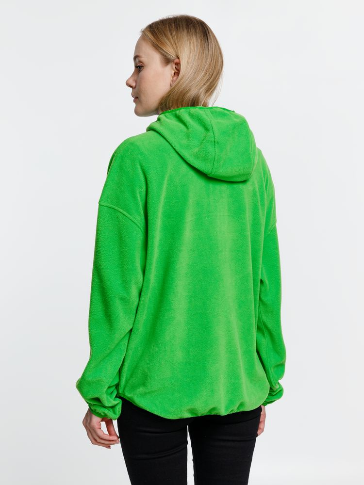 Анорак флисовый унисекс Fliska, зеленое яблоко / Миниатюра модельного (1000)