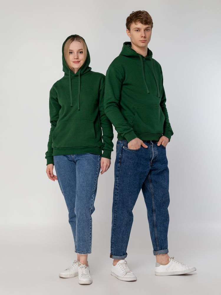Худи Kirenga 2.0 Heavy, темно-зеленое / Миниатюра модельного (1000)