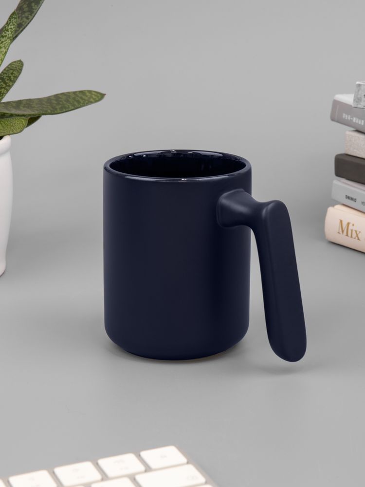 Кружка Visari, темно-синяя / Миниатюра имиджевого (1000)