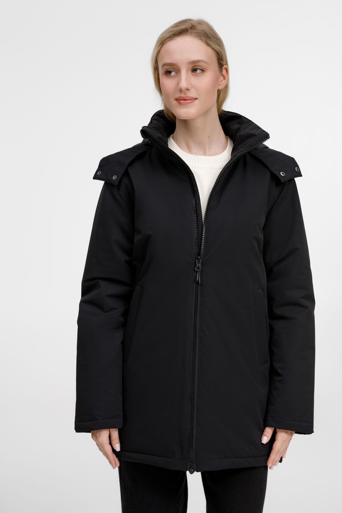 Куртка-парка унисекс Sfera, черная / Миниатюра модельного (1000)