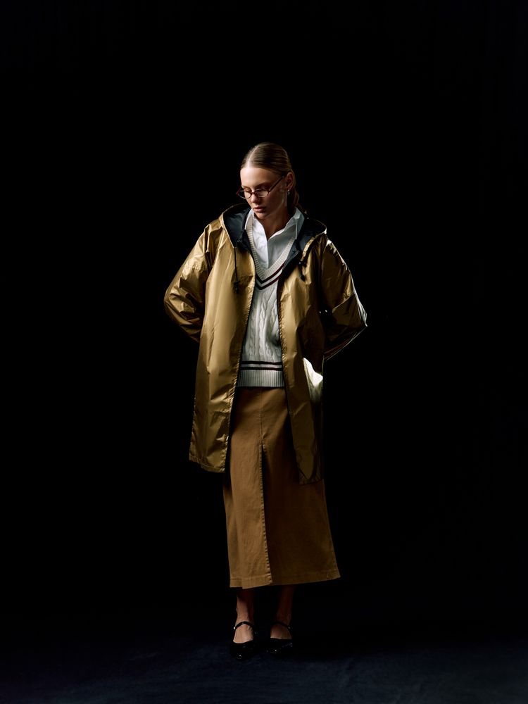 Дождевик Palladio Pockets, золотистый / Миниатюра имиджевого (1000)