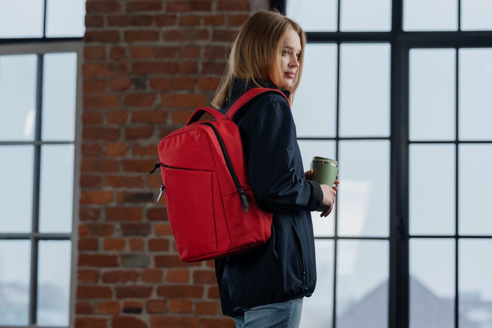 Рюкзак для ноутбука Onefold, красный / Миниатюра имиджевого (1000)