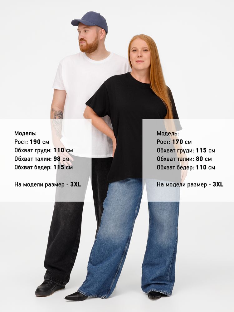 Футболка унисекс Regent 150, белая / Миниатюра модельного (1000)