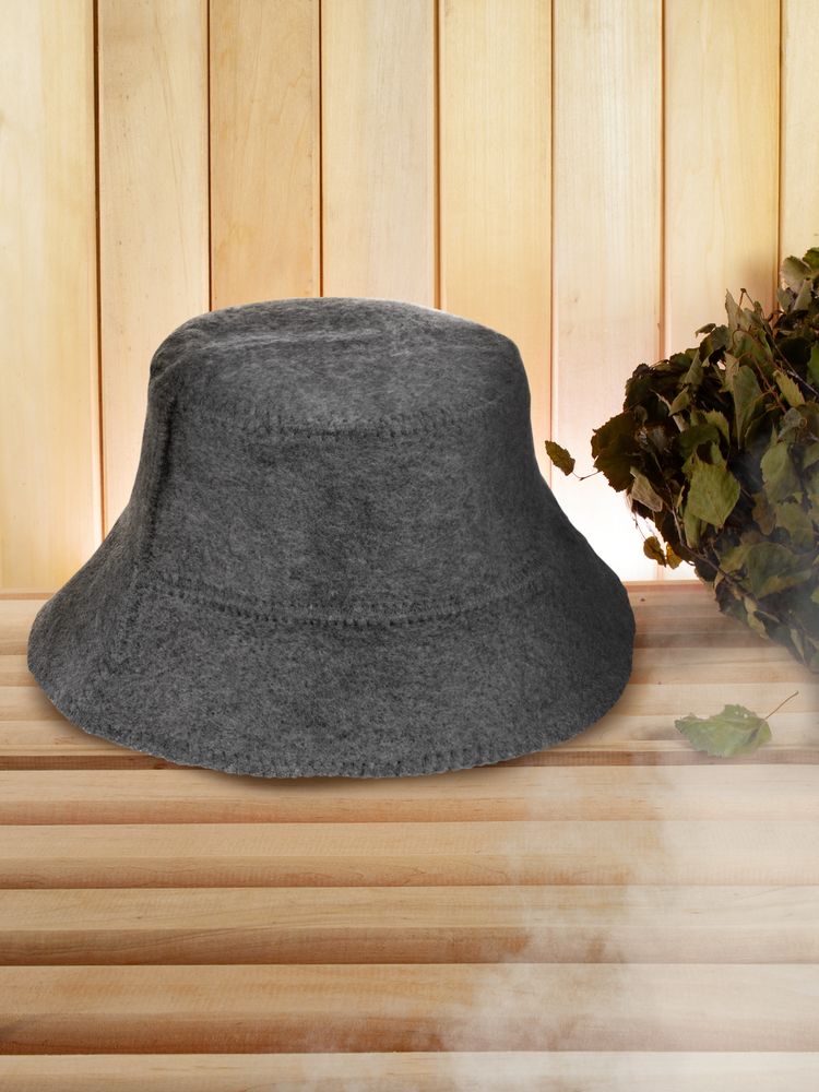 Банная шапка Panam, серая / Миниатюра имиджевого (1000)