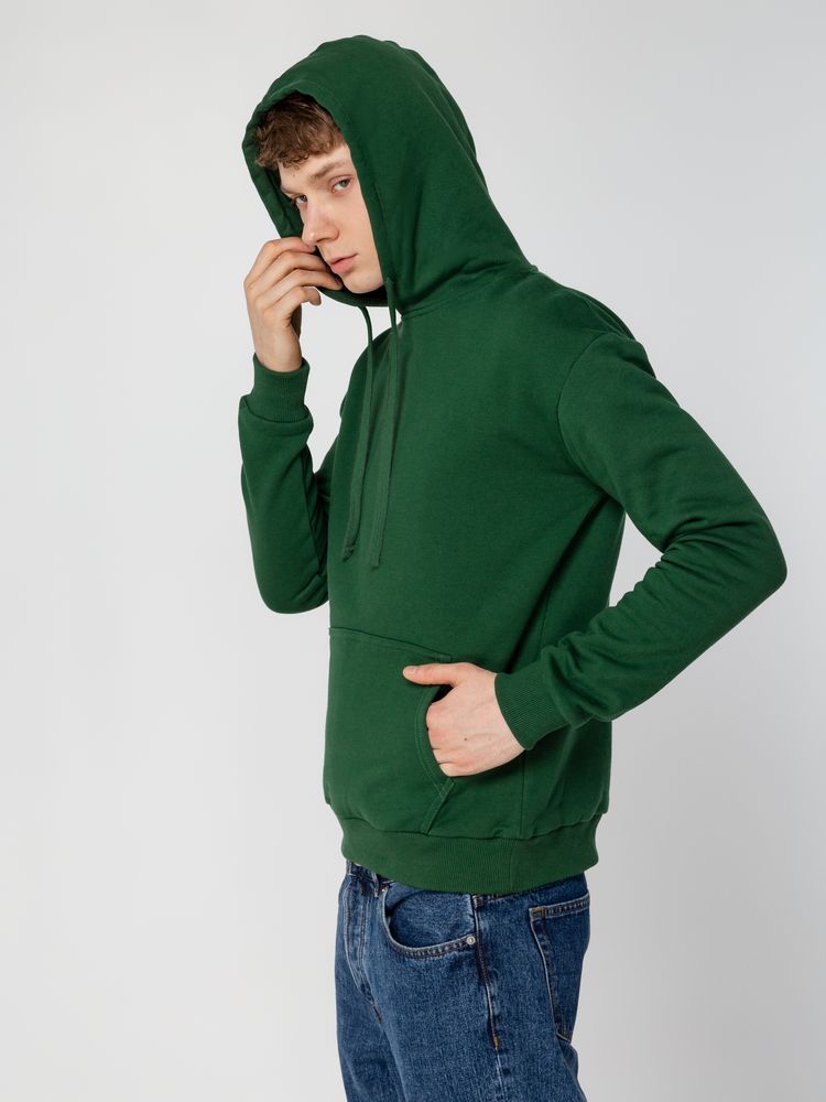 Худи Kirenga 2.0 Heavy, темно-зеленое / Миниатюра модельного (1000)