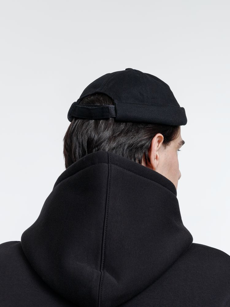 Кепка без козырька Marinero, черная / Миниатюра модельного (1000)