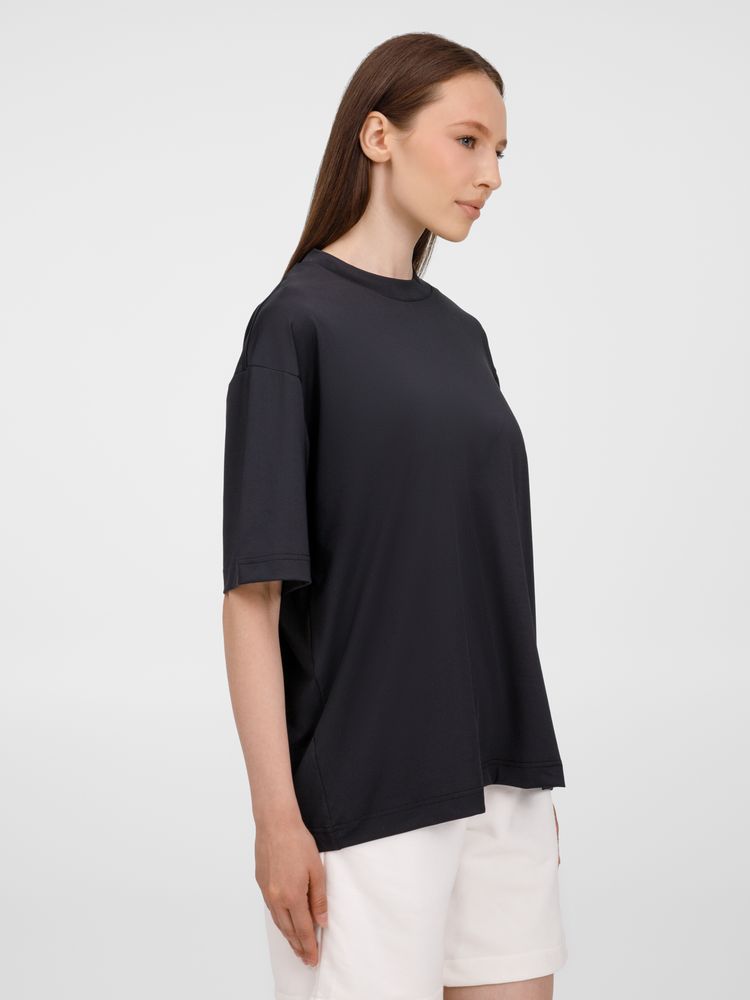 Футболка из бифлекса Morfiss, черная / Миниатюра модельного (1000)