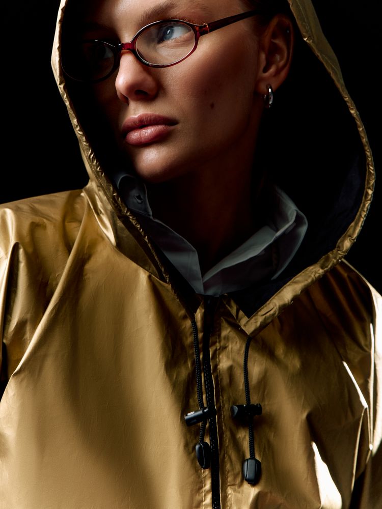 Дождевик Palladio Pockets, золотистый / Миниатюра имиджевого (1000)