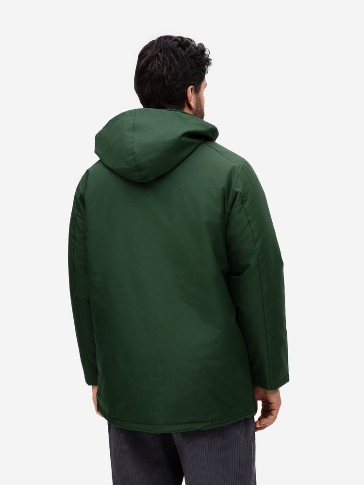 Куртка на стеганой подкладке Robyn, темно-зеленая / Миниатюра модельного (1000)