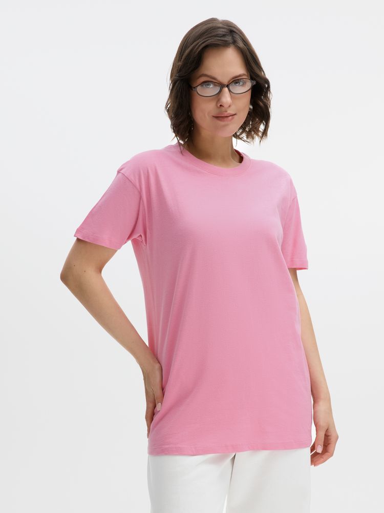 Футболка унисекс Regent 150, розовая орхидея / Миниатюра модельного (1000)