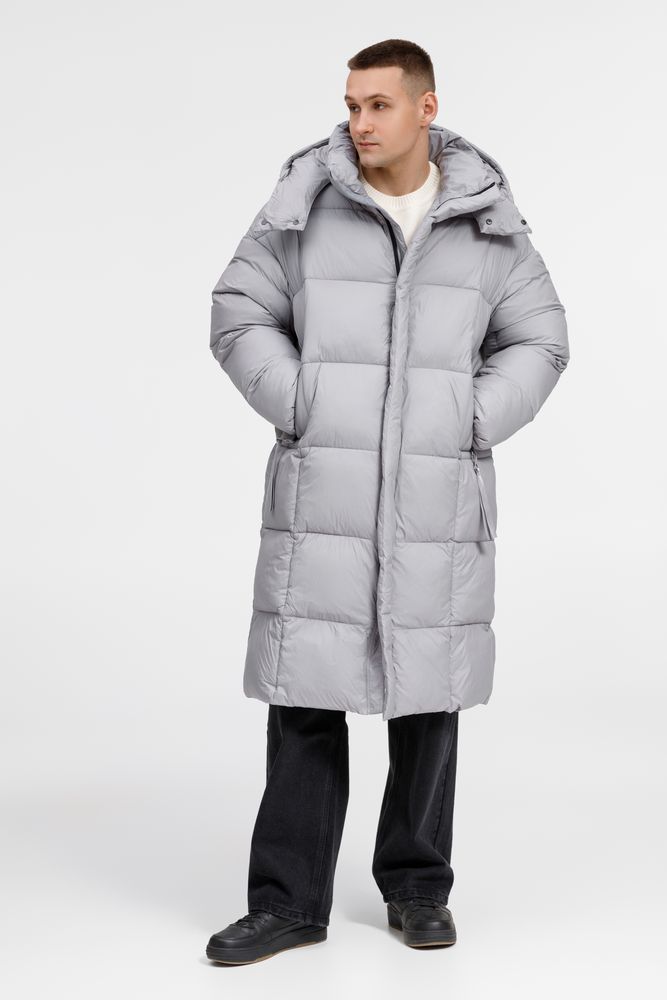 Пуховик унисекс Kapsula, серый / Миниатюра модельного (1000)