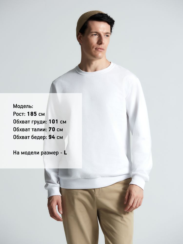 Свитшот Toima 2.0, белый / Миниатюра модельного (1000)