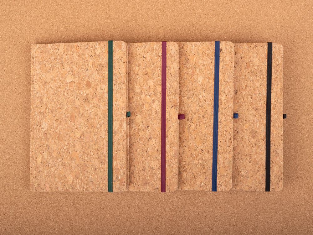 Блокнот Corkfolio, синий / Миниатюра имиджевого (1000)