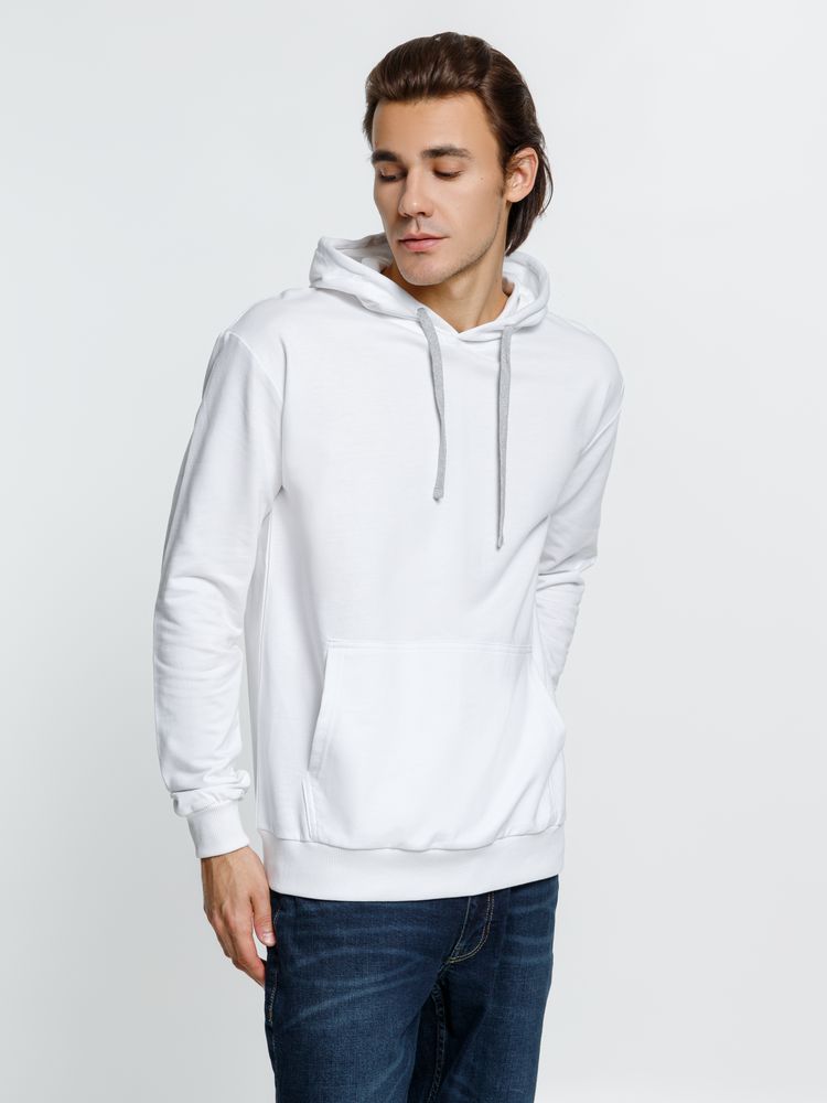 Толстовка с капюшоном Kirenga, белая (белоснежная) / Миниатюра модельного (1000)