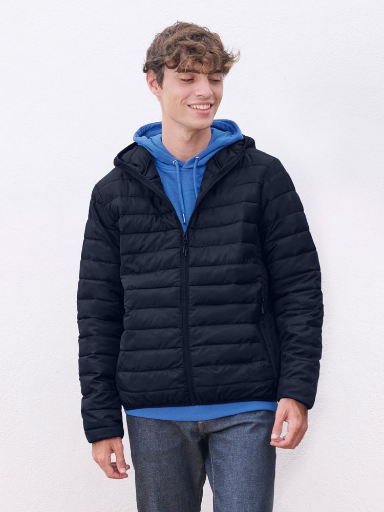 Куртка с капюшоном мужская Stream Men, темно-синяя / Миниатюра модельного (1000)