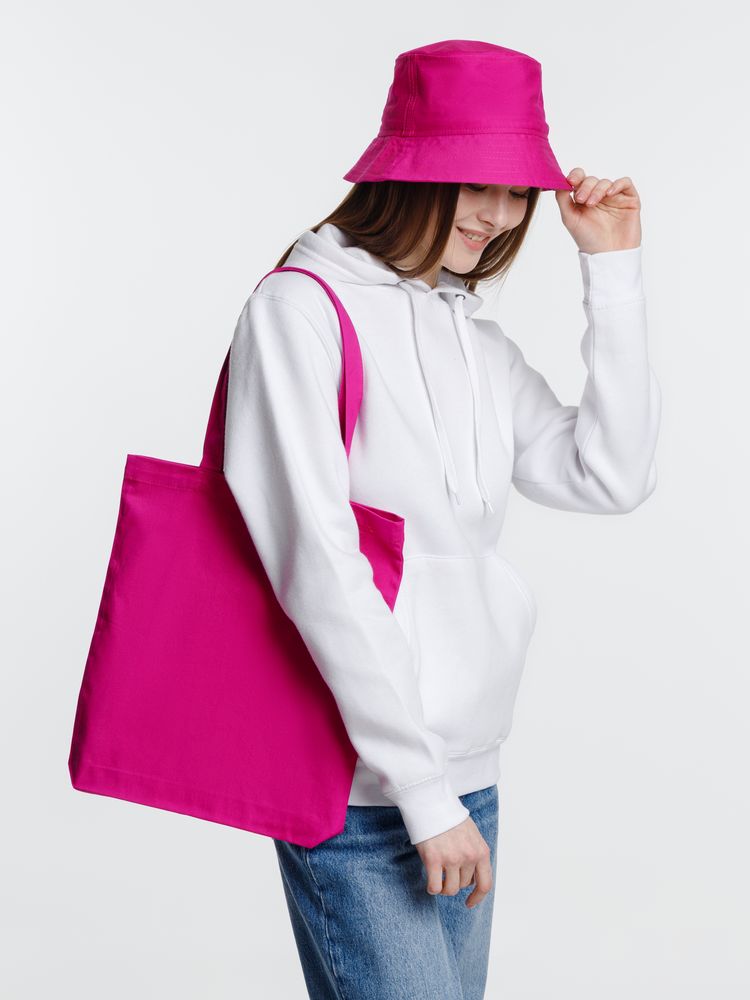 Холщовая сумка Avoska, ярко-розовая (фуксия) / Миниатюра модельного (1000)