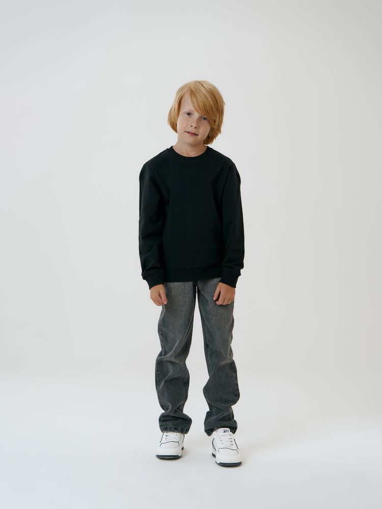 Свитшот детский Toima 2.0 Kids, черный / Миниатюра модельного (1000)