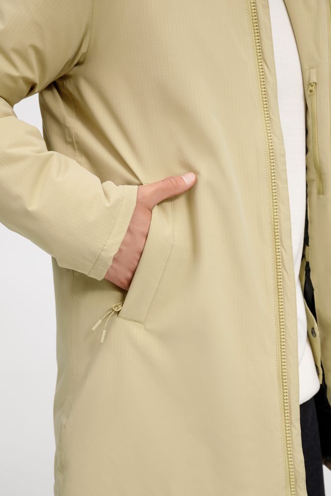 Куртка-парка унисекс Sfera, бежевая / Миниатюра модельного (1000)