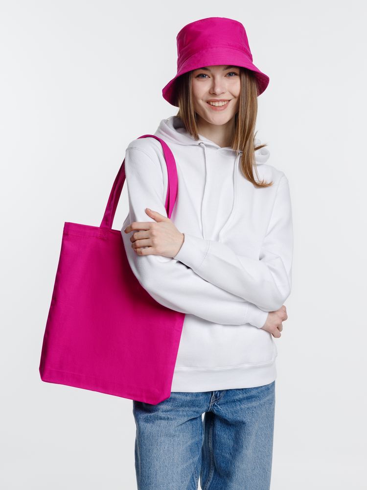 Холщовая сумка Avoska, ярко-розовая (фуксия) / Миниатюра модельного (1000)