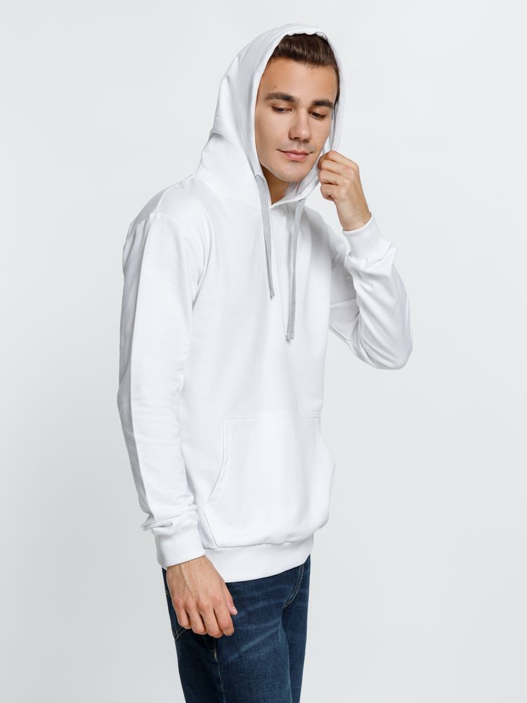 Толстовка с капюшоном Kirenga, белая (белоснежная) / Миниатюра модельного (1000)