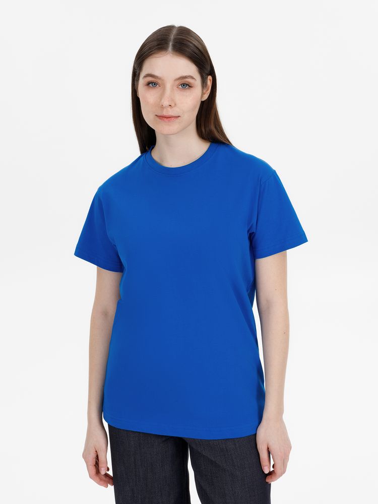 Футболка унисекс T-Bolka 180, синяя / Миниатюра модельного (1000)