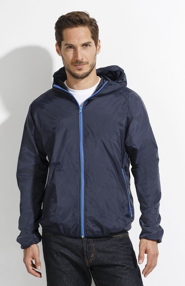 Ветровка Shore темно-синяя / Миниатюра имиджевого (1000)